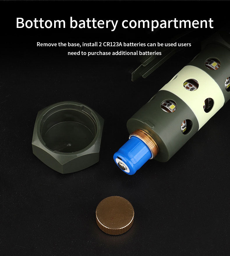 Outdoorcampingledlighttacticalm84grenadedummysurvivalstrobelampimitationmodelcos...