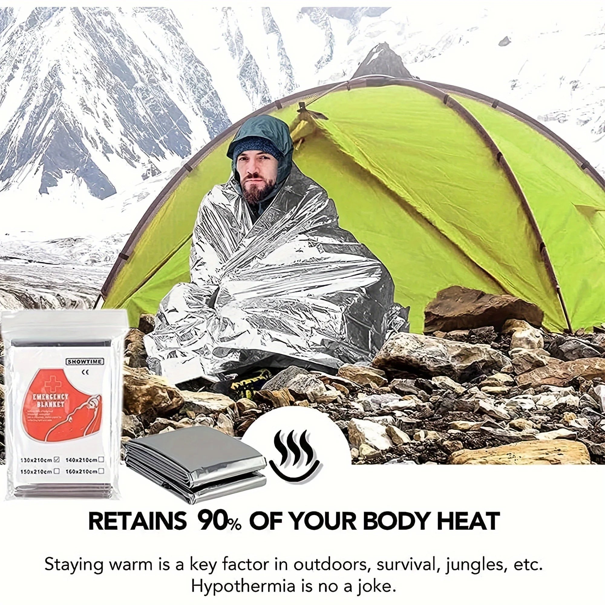 156-Piece First Aid Kit – Home, Outdoor, Travel, Camping & Hiking Emergency Kit