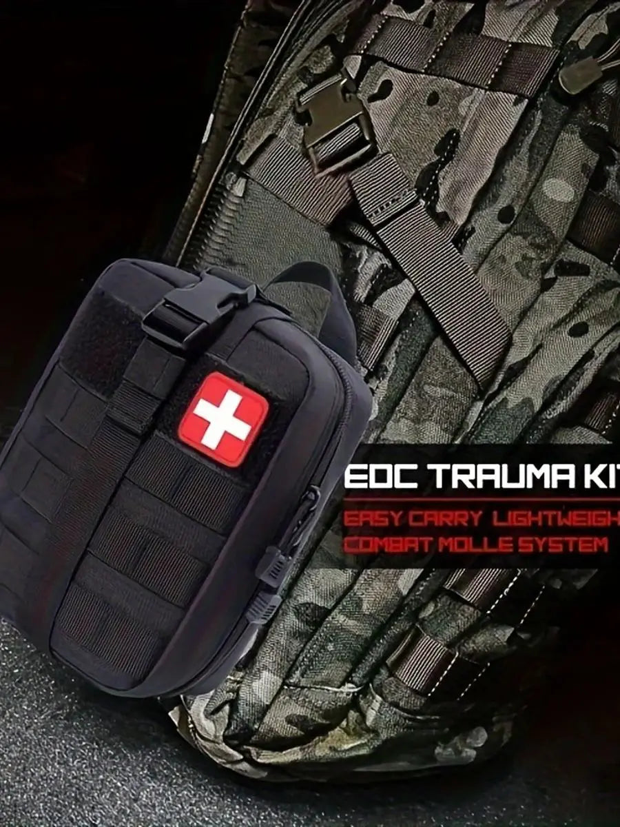 156-Piece First Aid Kit – Home, Outdoor, Travel, Camping & Hiking Emergency Kit
