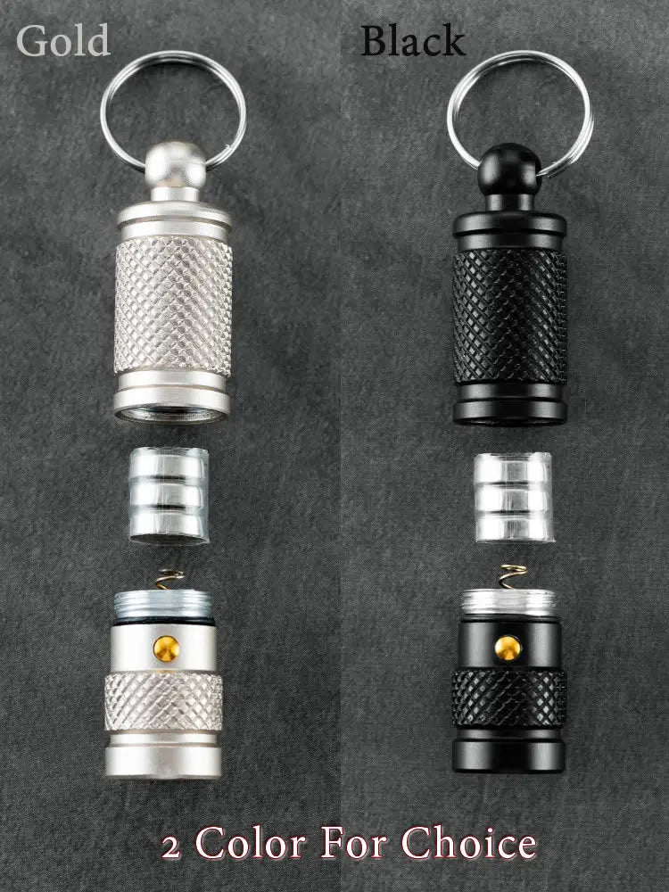 Miniportableselfdefenseflashlightaluminumalloyemergencykeychainledlightoutdoorsu...