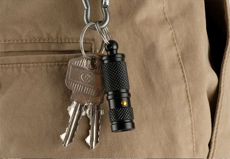 Miniportableselfdefenseflashlightaluminumalloyemergencykeychainledlightoutdoorsu...