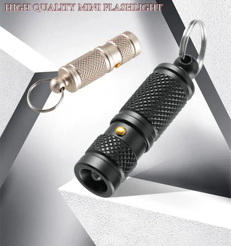 Miniportableselfdefenseflashlightaluminumalloyemergencykeychainledlightoutdoorsu...