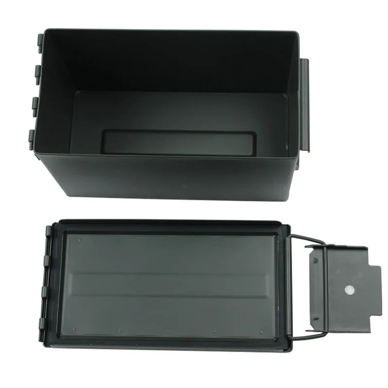 50 Cal Ammo Can All-Metal Box Styling Stackable Gun Ammo Case Storage Holder Box Heavy duty Hunting Bullet box
