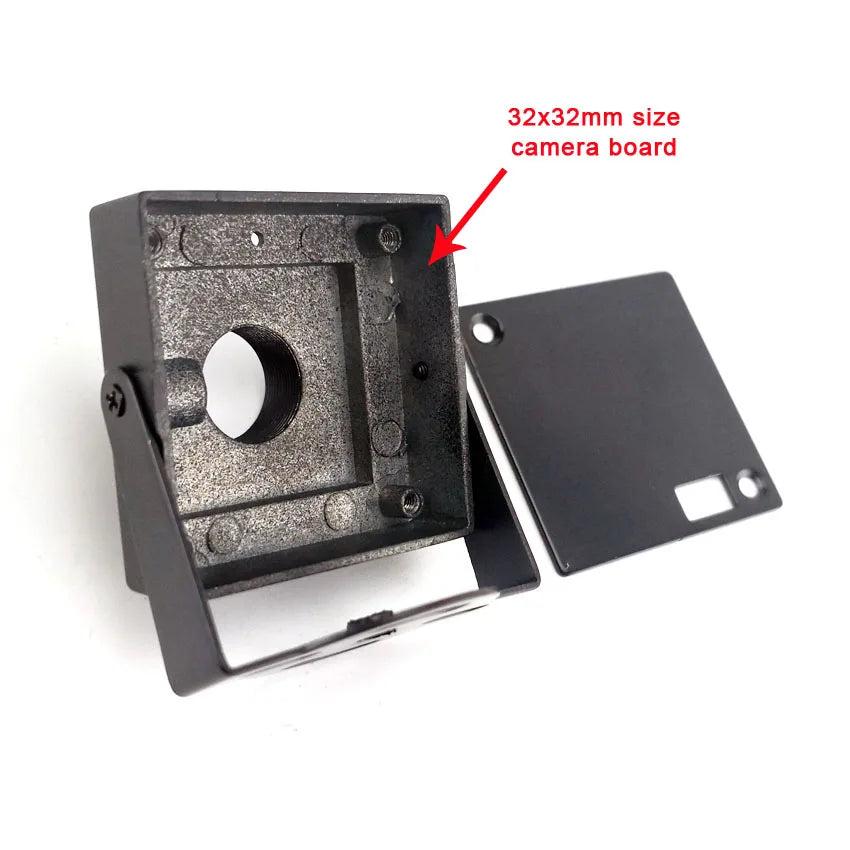 for 32x32mm size camera board mini cctv camera metal housing