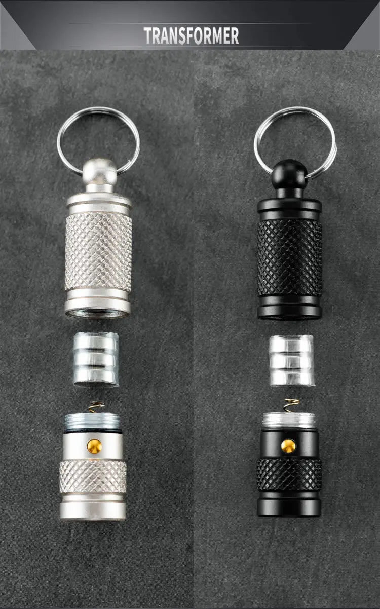 Miniportableselfdefenseflashlightaluminumalloyemergencykeychainledlightoutdoorsu...