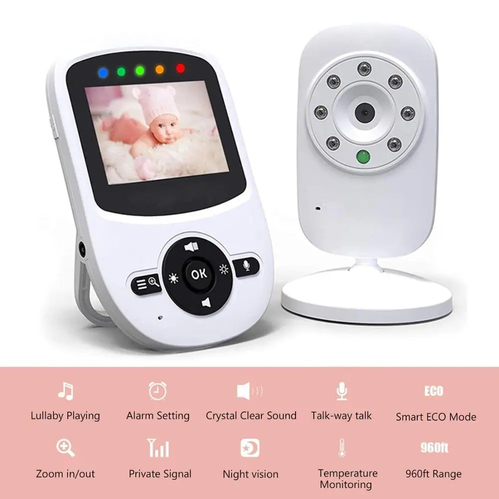 2.4inchwirelessvideobabymonitorhighresolutionbabynannysecuritycameranightvisiont...