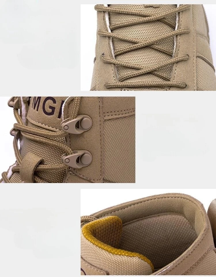 Camouflage Steel Toe Cap Non Slip Industrial Shoes Men and Women Safety Shoes Anti-Scalding Anti-Smash Anti-Puncture Work Boots