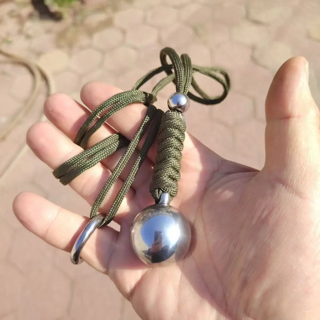 Ball Pendant Self-Defense Gadget – Personal Security Protection Tool for Men & Women
