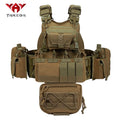 YAKEDA Camouflage Training Vest Outdoor CS Training Vest Multi functional Vest