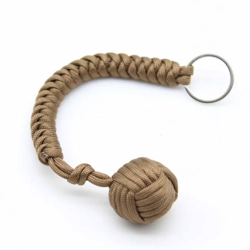 Emergencyescapeparachuteropewovensteelballself-defenseballhandwovenmultifunction...