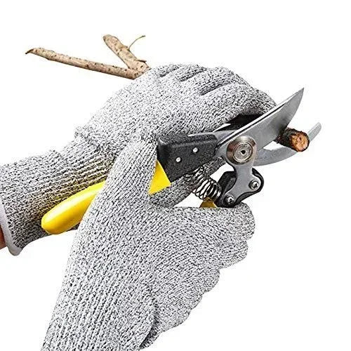 Level 5 HPPE Anti-Cut Gloves – Stainless Steel Wire, CE Certified, Washable