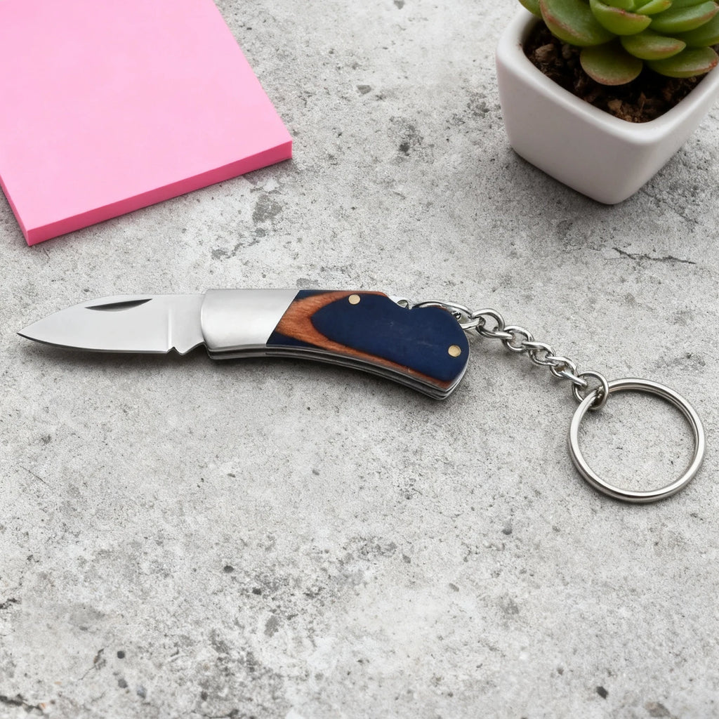 1PC,Multipurpose Pocket Knife Mini Knife Unboxing Knife Keychain Outdoor Camping Knife EDC Keychain Accessories Outdoor Tools