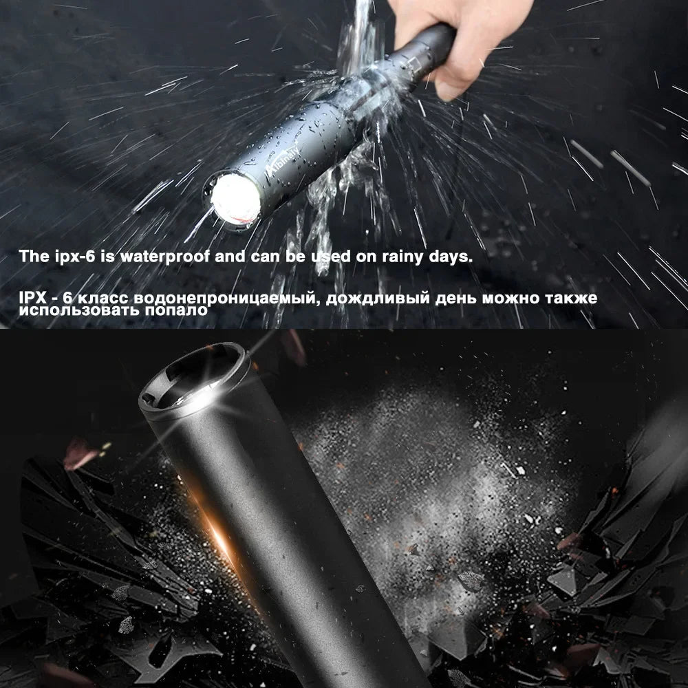 Ultra-Bright Baseball Bat Flashlight – Emergency Self-Defense Outdoor Torch