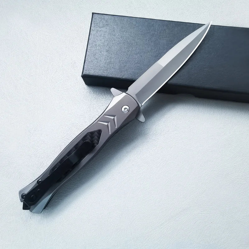 Stainlesssteeloutdoorfoldingknife，portableedcpocketfruitknife，multi...