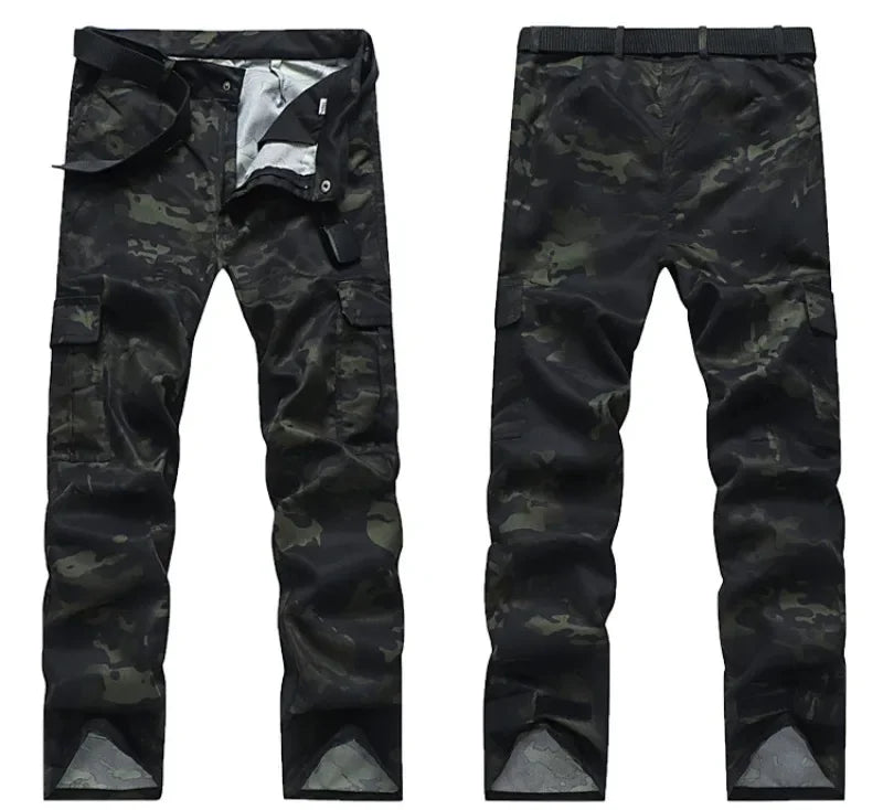 Huntingwear-resistantsetsmencamospringautumnmulti-pocketcamotrainingsuitsmaleout...