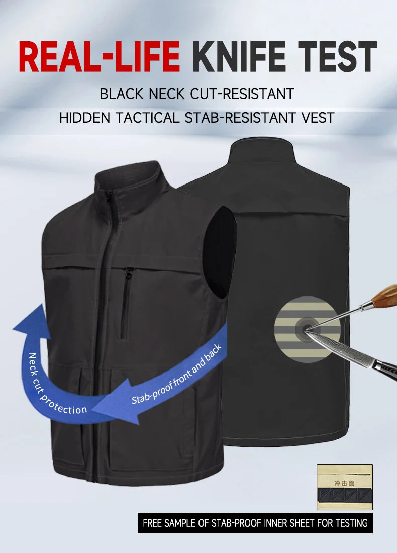 Selfdefenseequipmenttacticalarmorstabproofclothingself-defenseknifeproofclothing...