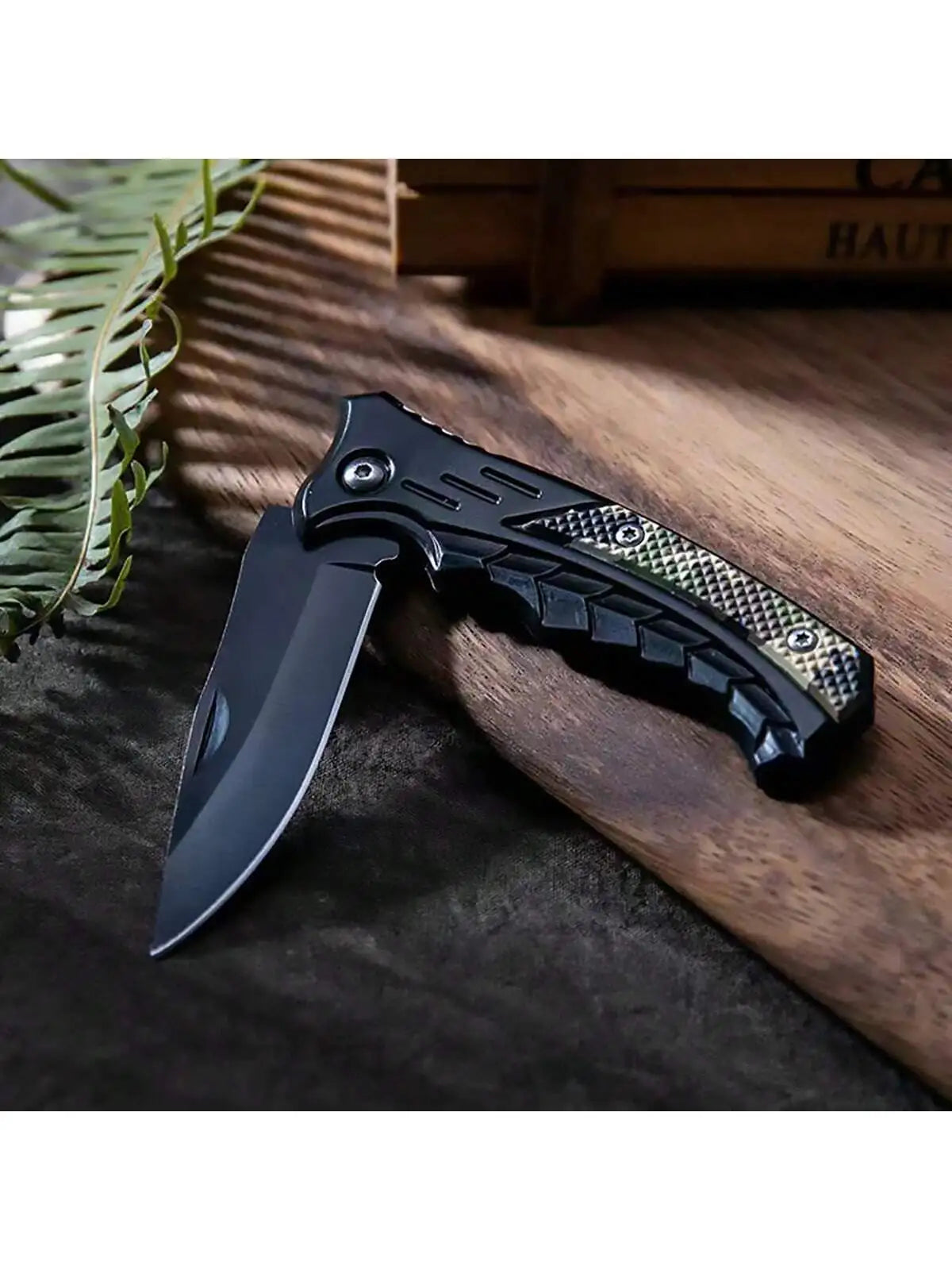 A New Outdoor Folding Knife, Multi-Functional Stainless Steel Camping Knife, Multi-Functional Fruit Knife, Barbecue Knife, Package Opening Knife, Birthday Gift