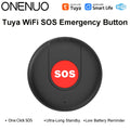 Wifisosbuttononekeyemergencywirelesssecurityalarmpanicdeviceforelderlykidshomesa...