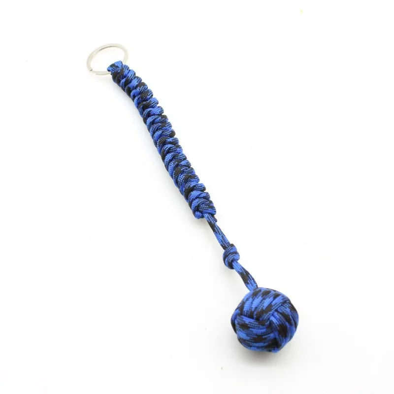 Emergencyescapeparachuteropewovensteelballself-defenseballhandwovenmultifunction...