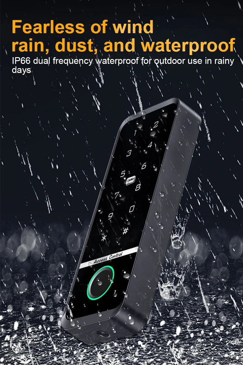 Tuya Fingerprint RFID Access Control System Smart Door Lock Electronic Gate Opener Home Digit Keypad Electric Magnetic Biometric