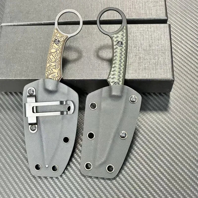 Carbon Steel Claw Knife – Tactical Fixed Blade Outdoor Knife