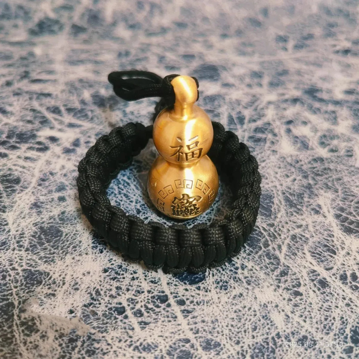 Gourdbraceletbrassselfdefensegadgetsemergencysurvivaltoolwindowbrokenpersonalsec...