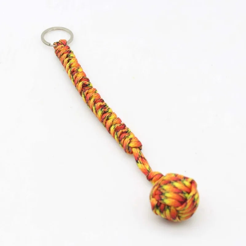 Emergencyescapeparachuteropewovensteelballself-defenseballhandwovenmultifunction...