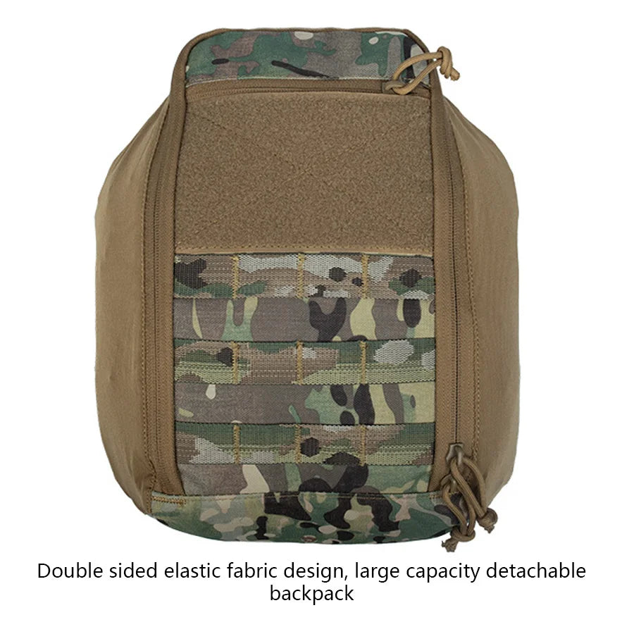 YAKEDA Camouflage Training Vest Outdoor CS Training Vest Multi functional Vest