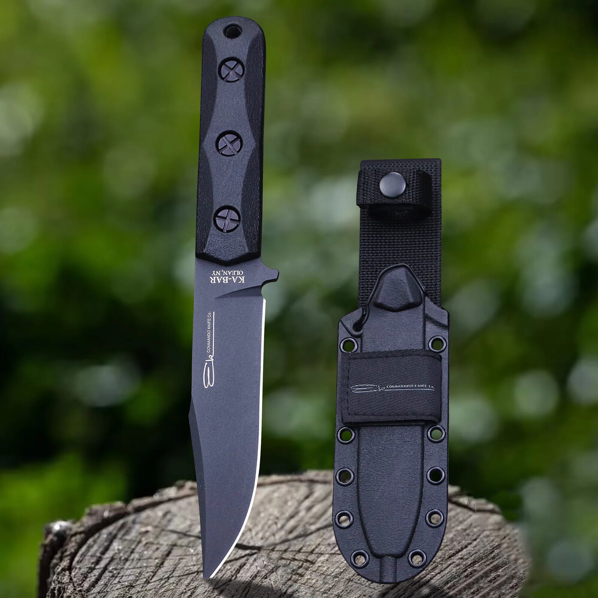 U.s.akb-ek50junglehuntingstraightknife + Sheath, Outdoorcampingsurvivalknife...