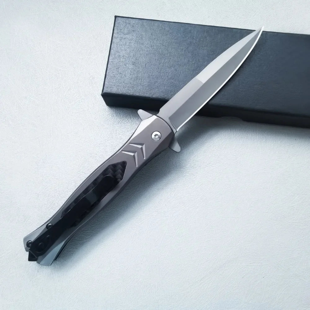 Stainlesssteeloutdoorfoldingknife，portableedcpocketfruitknife，multi...