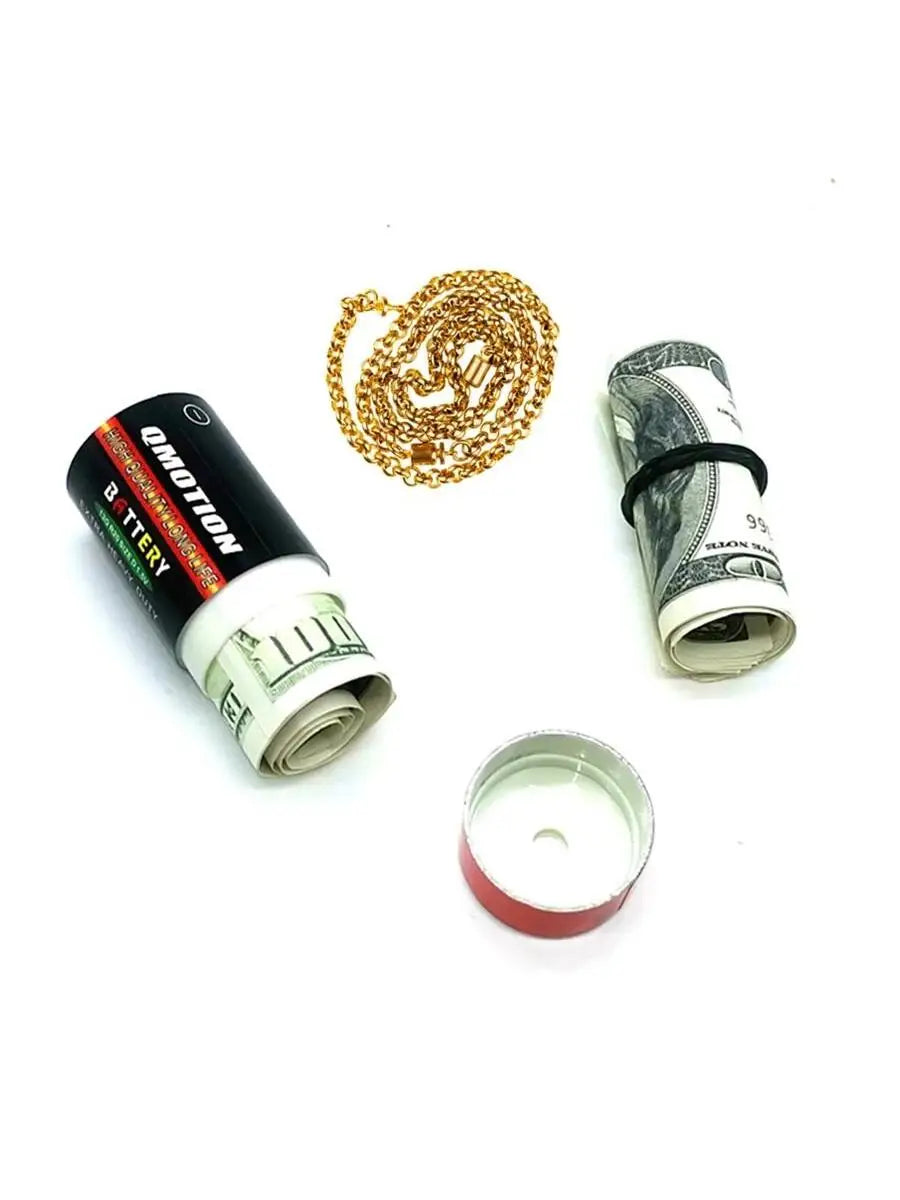 Sightsecretsafepillboxcontainersimulationbatteryhiddenmoneycoinscontainersecretc...