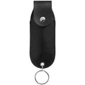 PU Leather Pepper Spray Holster – Flip Top Keychain Pouch, Waterproof