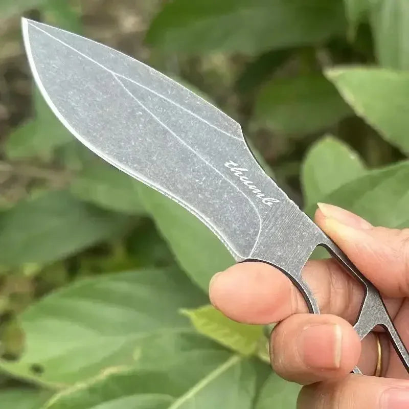 440C Steel Mini Necklace Knife – CNC Precision EDC Blade