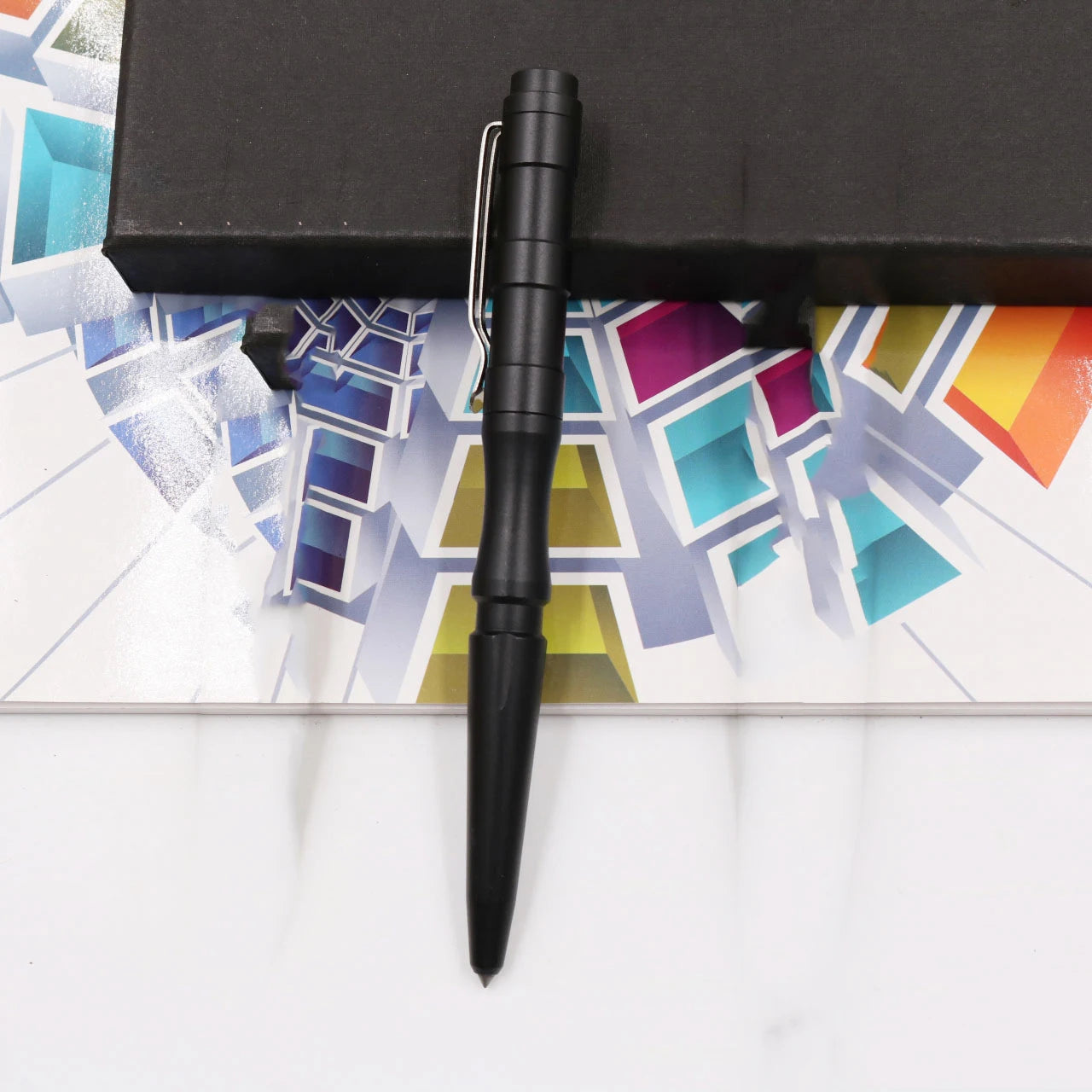 Aviation Aluminum Tactical Self-Defense Pen – EDC Security Tool with Gift Box