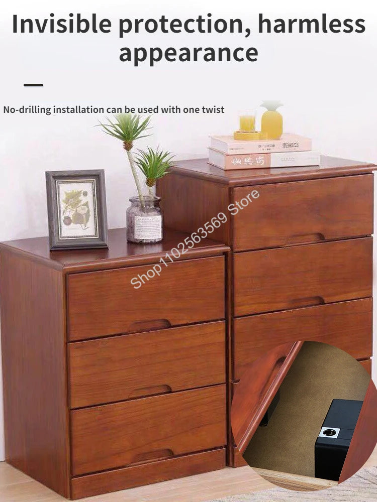 Smart Wood Door Lock Keyless Invisible Electronic Lock IC Card NFC TTlock App Unlock Cabinet Locker Furniture Drawer Smart Locks