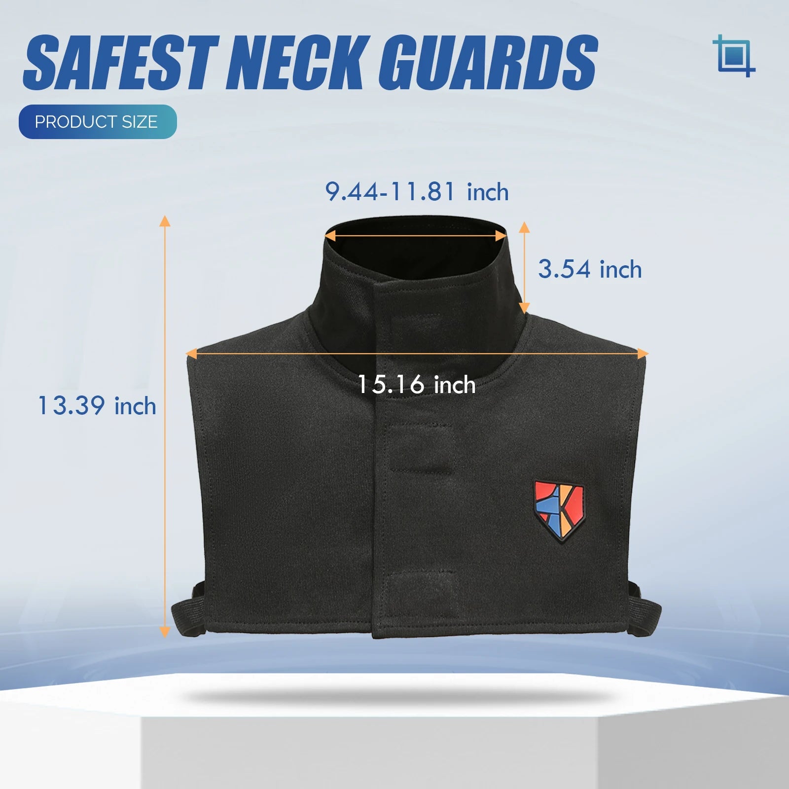 Cut& Slash Resistant High Collar Neck Guard Chest Protector Anti-stab Self-defense Body Safety