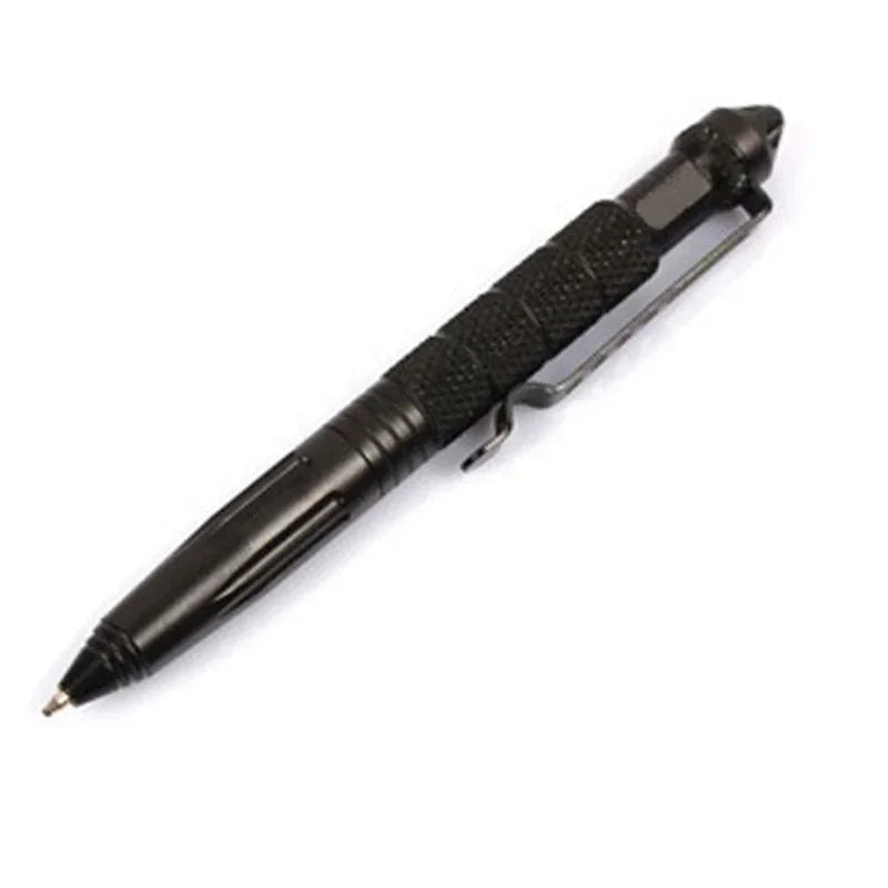 Tactical Self-Defense Pen – Aviation Aluminum, Glass Breaker, Parker Refill