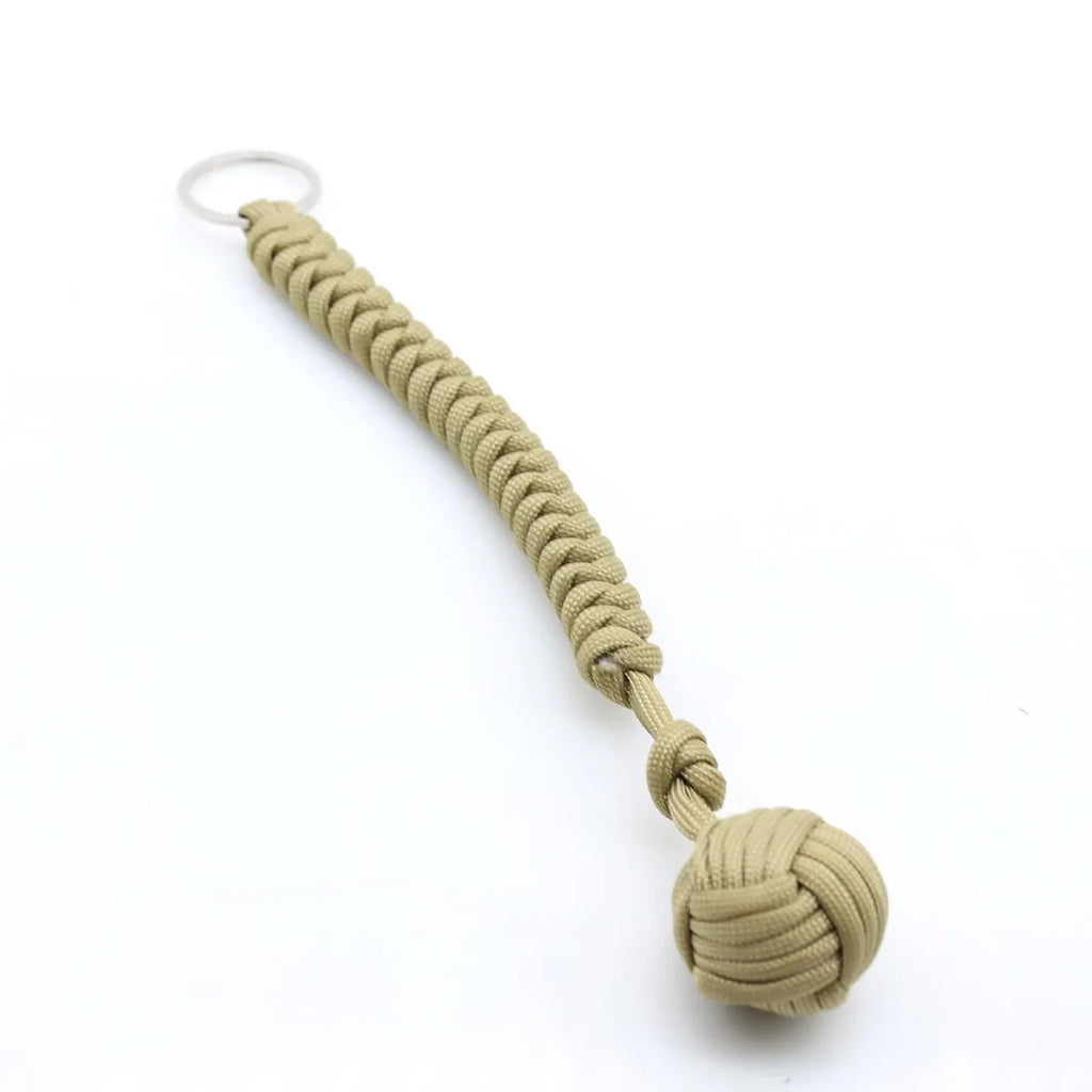 Emergencyescapeparachuteropewovensteelballself-defenseballhandwovenmultifunction...