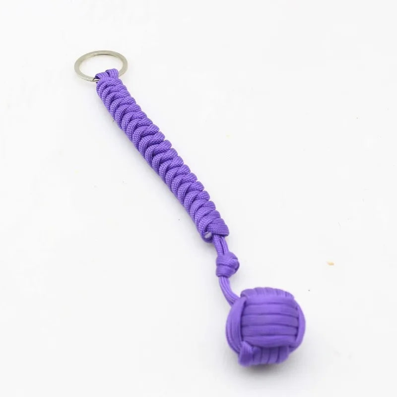 Emergencyescapeparachuteropewovensteelballself-defenseballhandwovenmultifunction...
