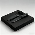 Outdoor Rock Climbing Camping Straight Knife Hunting Fishing Portable Seal Outdoor Leisure Mountain Climbing Hand Knives
