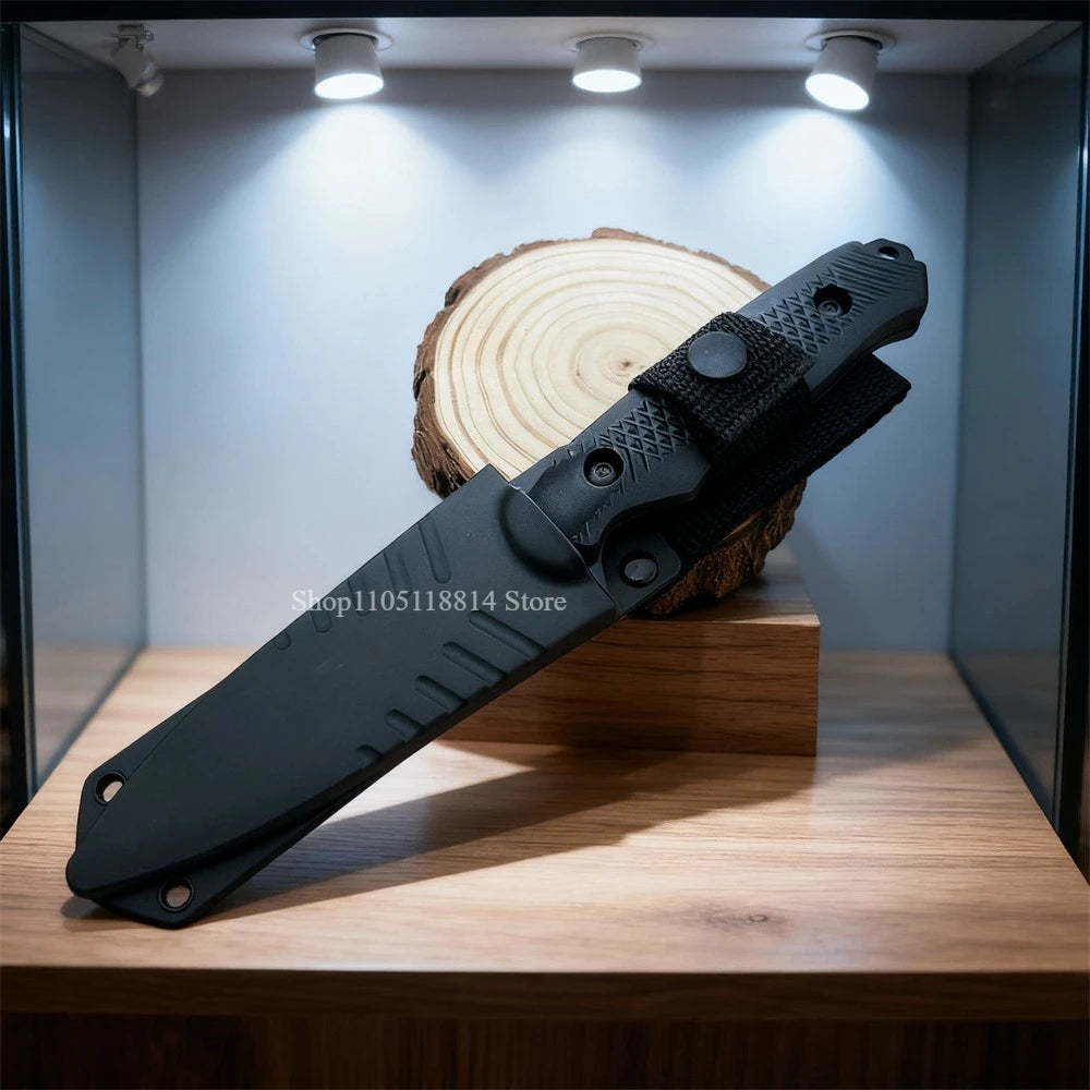 Outdoor Rock Climbing Camping Straight Knife Hunting Fishing Portable Seal Outdoor Leisure Mountain Climbing Hand Knives