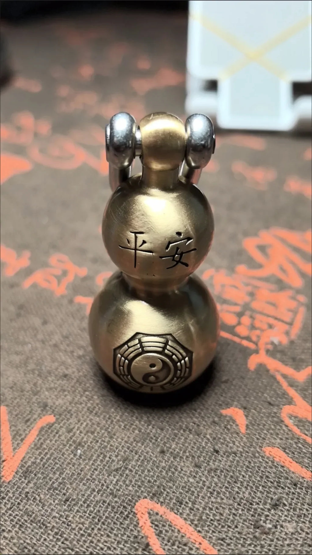 Gourdbraceletbrassselfdefensegadgetsemergencysurvivaltoolwindowbrokenpersonalsec...