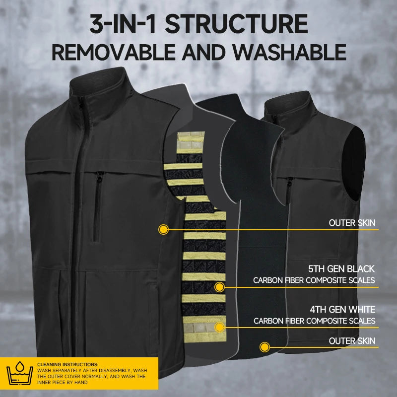 Selfdefenseequipmenttacticalarmorstabproofclothingself-defenseknifeproofclothing...