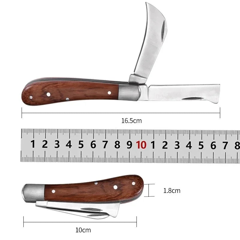 Foldinggraftingknifegraftingtoolsgraftingpruningknifeprofessionalgardenfruittree...