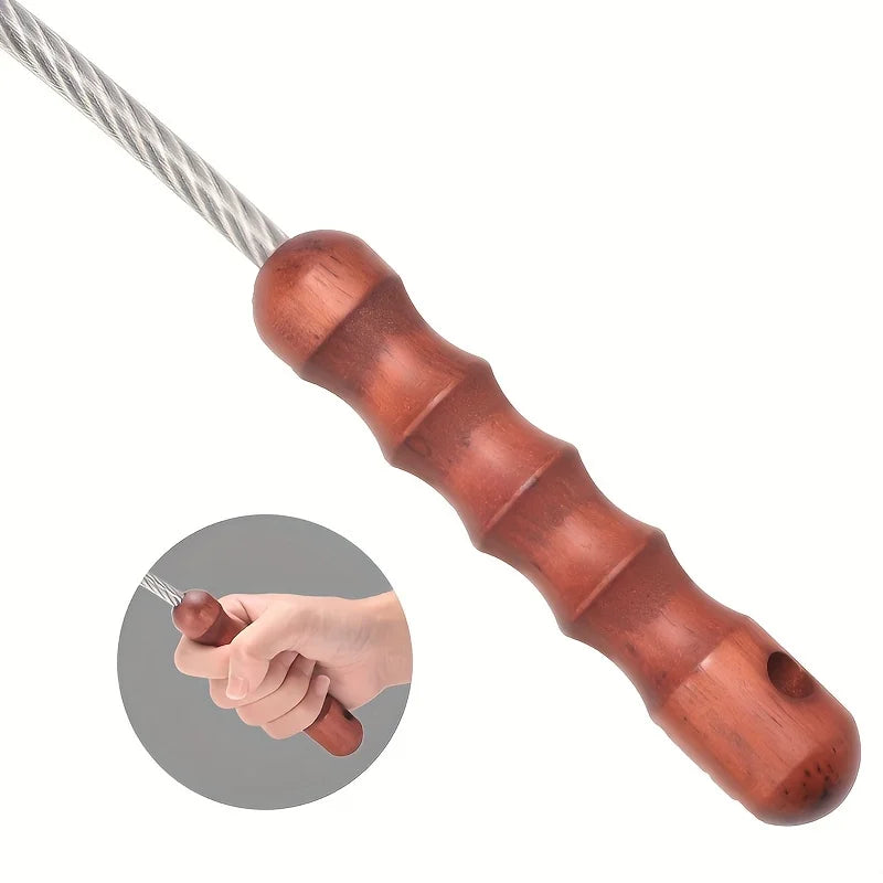 Woodhandletacticalwhipemergencytoolselfdefensealuminumantiskidglassbreakeremerge...