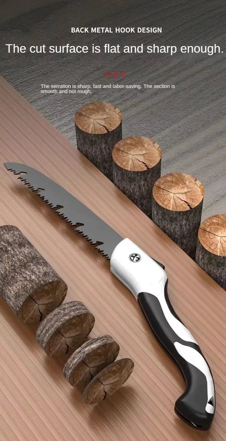 Foldinghandsawmultifunctionaloutdoorloggingsawwoodworkingfoldingportablesawforga...