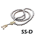 Outdooredc108buddhabeadsselfdefensewhiptacticaledchandbraceletnecklacesteelchain...