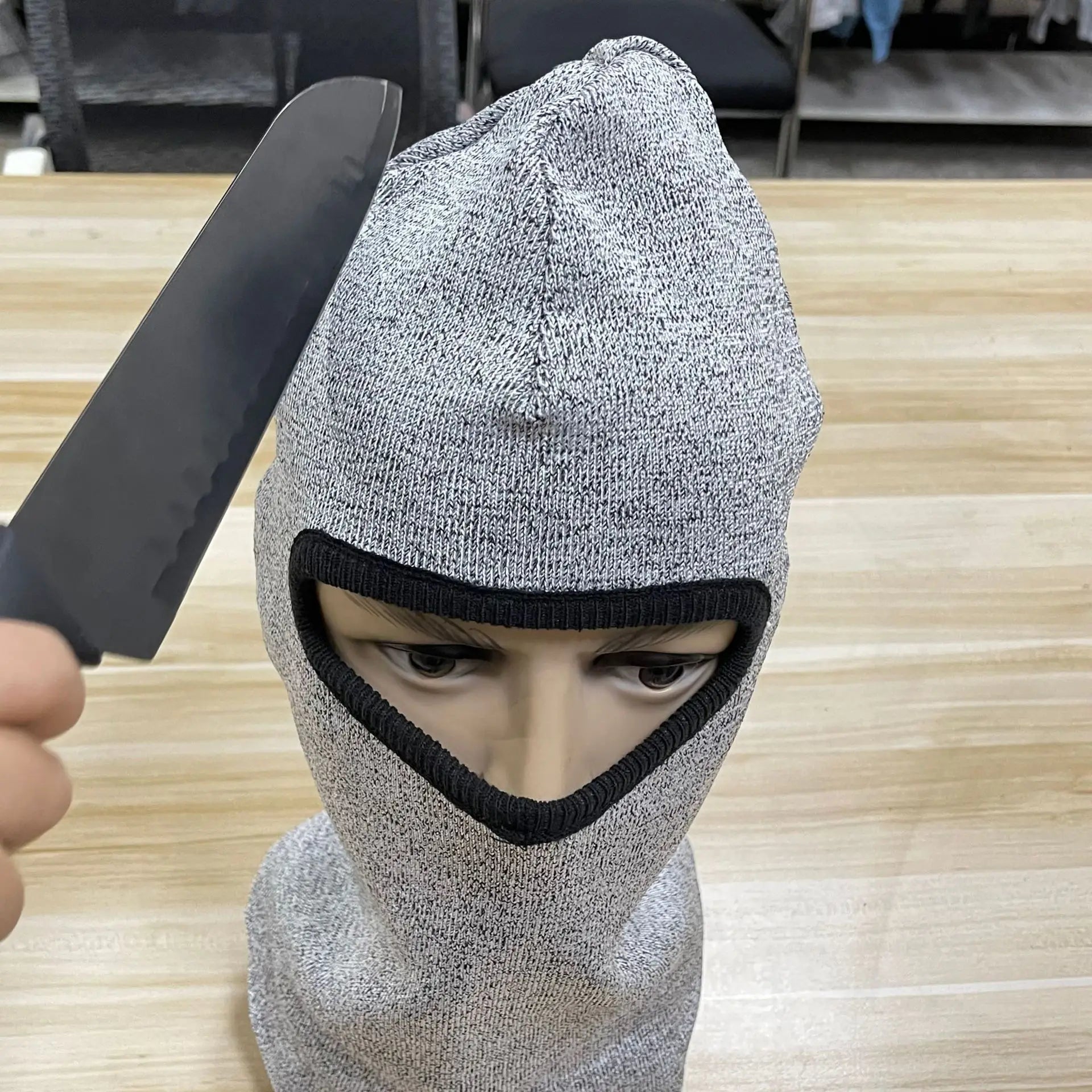 En388level5selfdefensecutresistanthoodanti-slashtacticalneckgaiteroutdoorworksaf...