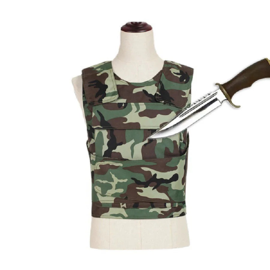 Flexible Stab-Proof Vest – EN388 Level 5, 2000N Puncture Resistant Body Armor