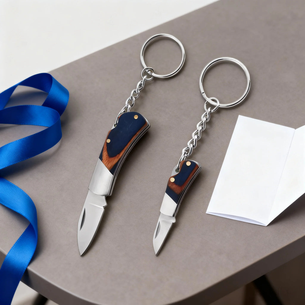 1PC,Multipurpose Pocket Knife Mini Knife Unboxing Knife Keychain Outdoor Camping Knife EDC Keychain Accessories Outdoor Tools